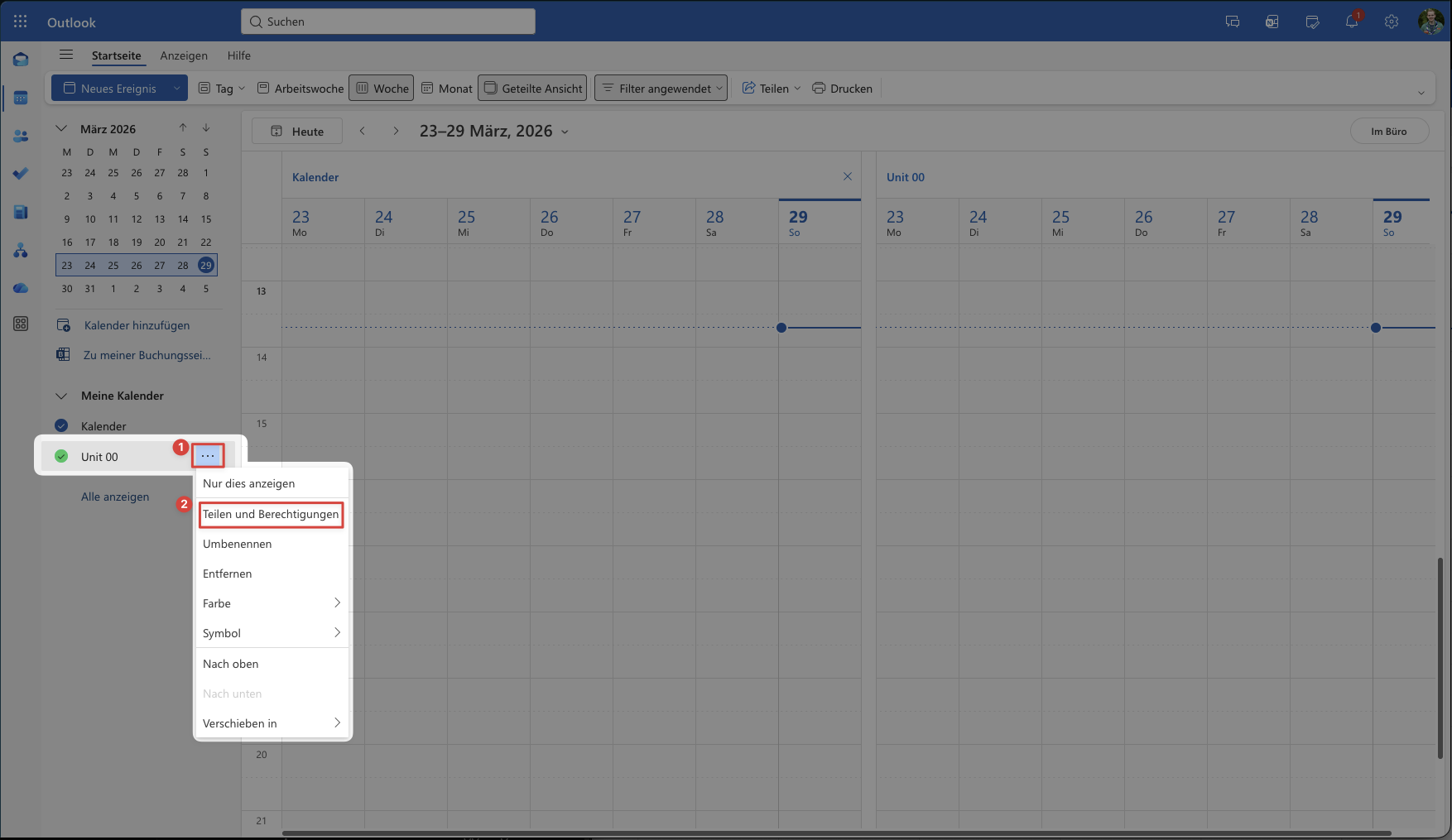Open sharing and permissions