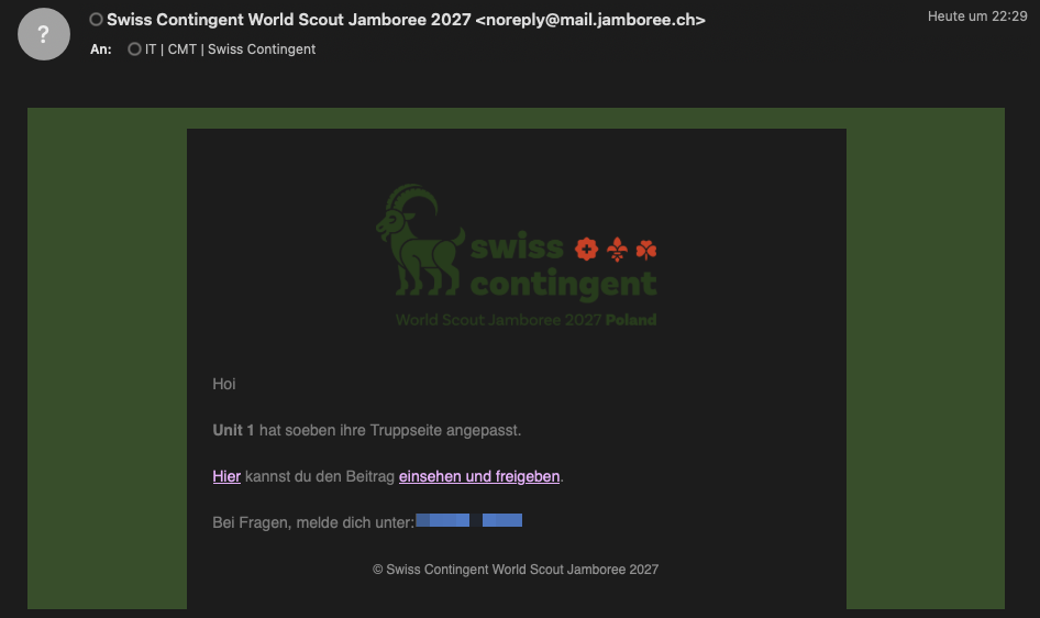 Review E-Mail